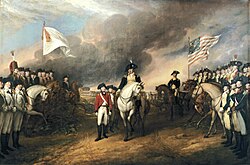 La rendición de Lord Cornwallis