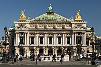 Fotografía o grabado histórico relacionado con la Ópera de París
