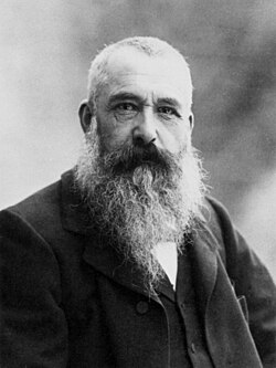 Retrato de Claude Monet