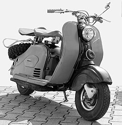 Motoneta Lambretta NSU 150 cc de 1955