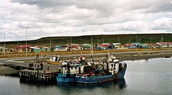 Vista panorámica y entorno costero de Porvenir