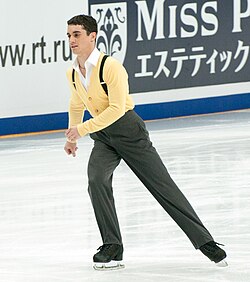 Javier Fernández en la Copa Rostelecom