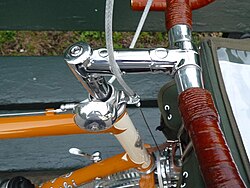Timbre montado en la potencia de la bicicleta