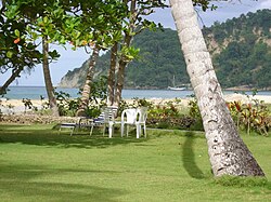Playa en Anse du Clerc, Haití