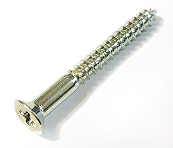 Tornillo con rosca para madera