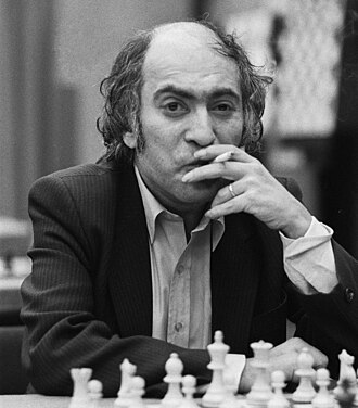 Mikhail Tal en el año 1982