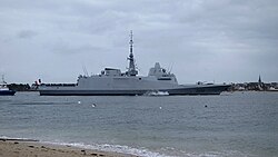 Fragata francesa Alsace de la versión FREMM DA
