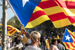 Protesta por la independencia catalana de 2012