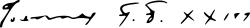 Firma autógrafa de Juan XXIII