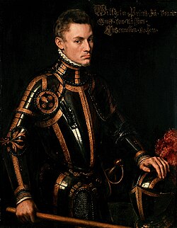 Guillermo I de Orange en su juventud