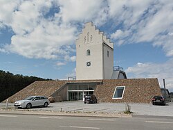 Iglesia en Læsø, Dinamarca, transformada en spa en el año 2008
