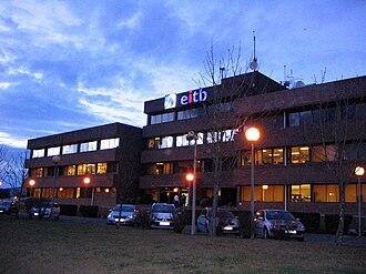 Antigua sede central del grupo de radiotelevisión en Yurreta