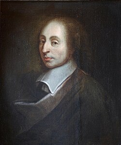 Retrato histórico de Blaise Pascal