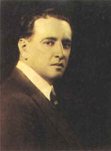 Retrato e información biográfica de José Eustasio Rivera