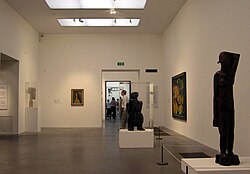 Una de las salas de exposición del Tate Modern
