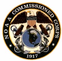 Sello del cuerpo comisionado de la NOAA