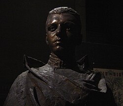 Busto de bronce de Humberto II