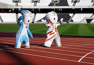 Wenlock y Mandeville, las mascotas de Londres 2012