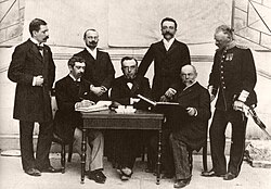 Primeros miembros del COI en Atenas 1896