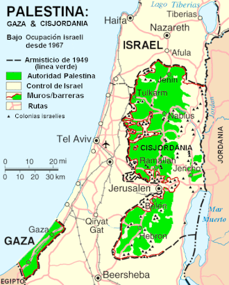 Situación de los Territorios Palestinos en 2007