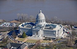 El Capitolio de Misuri en Jefferson City