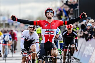 Fotografía relacionada con la clásica ciclista A Través de Flandes 2016
