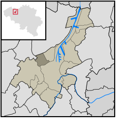Plano o esquema territorial de Mariakerke