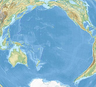 Isla Chatham ubicada en Océano Pacífico