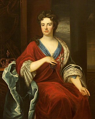Retrato de Ana de Gran Bretaña