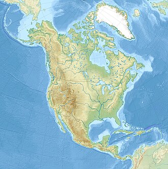 Mapa del Desierto de Chihuahua en América del Norte