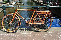 Bicicleta Kronan para caballero en color naranja