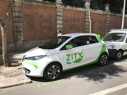 Renault ZOE de Zity en Madrid