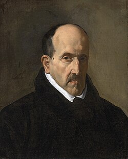 Retrato de Luis de Góngora pintado por Velázquez en 1622