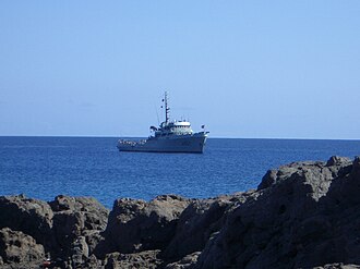 Embarcación de la Marina portuguesa