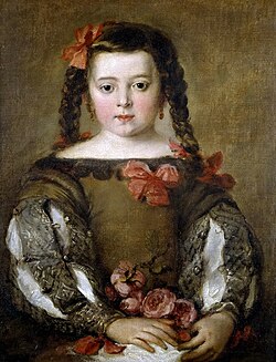 Retrato de una niña, óleo sobre lienzo del Museo del Prado atribuido en el pasado a Velázquez.