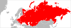 Mapa de los países participantes en el Pacto de Varsovia