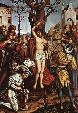 El Martirio de San Sebastián, h. 1516, Antigua Pinacoteca, Múnich