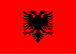 Bandera de Albania