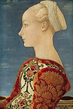 Retrato de joven dama (1465), Gemäldegalerie de Berlín