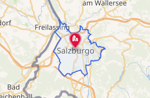 Mapa topográfico de la región