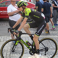 Jack Haig en competición
