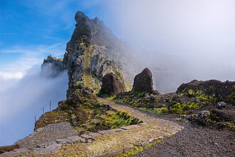Parque natural de Madeira en Portugal
