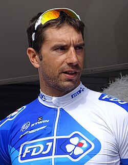 Fotografía de William Bonnet en su etapa como ciclista profesional.