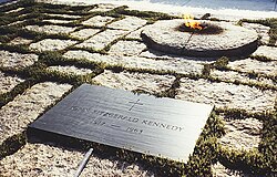 La tumba de Kennedy en Arlington