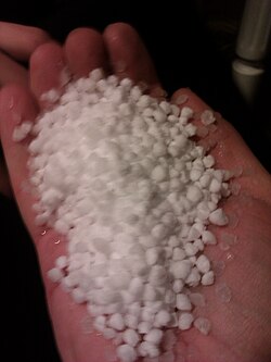 Granizo blando o graupel