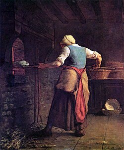 La panadera de Jean-François Millet