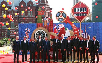 Cuenta regresiva de 1000 días para el inicio de la Copa Mundial