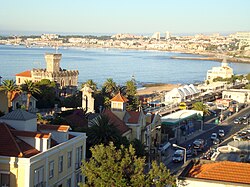 Paisaje costero representativo de la región de Estoril