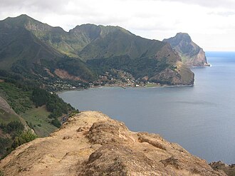Vista panorámica de la isla