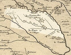 Mapa histórico de Guillaume de L'Isle de 1718